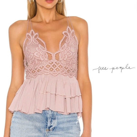 Free People Tops - Free People NWT Adella Cami - Dusty Mauve - Size XS